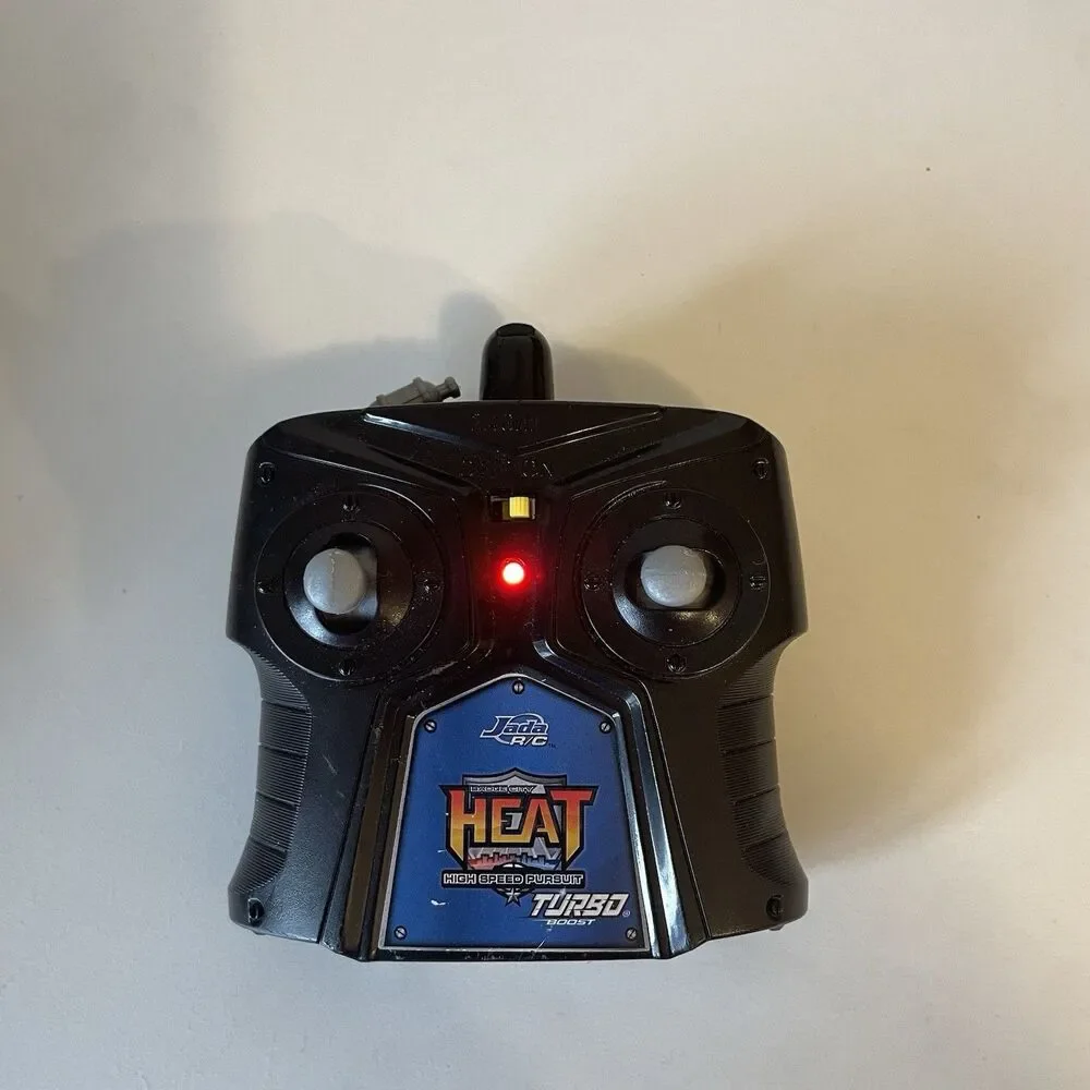 Jada RC Remote Controller ONLY Heat High Speed Pursuit Turbo Boost 2.4GHz TESTED